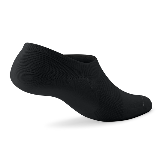 Anytime No Show Heel Grip Sock - Natural Black