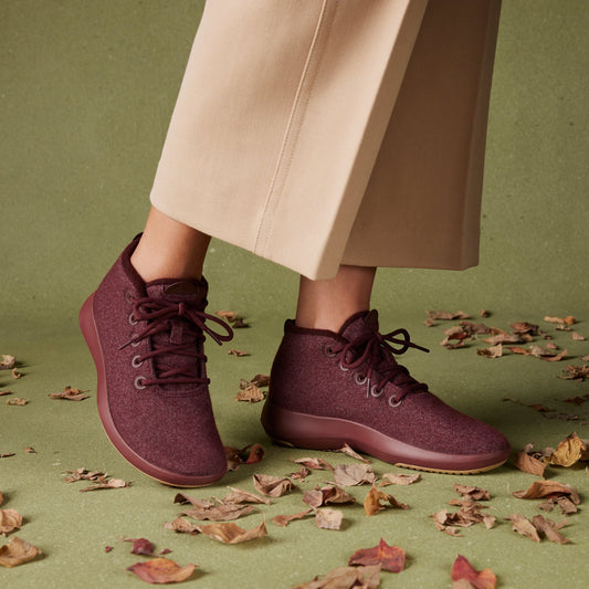 Women's Wool Runner-up Mizzles - Deep Emerald (Deep Emerald Sole)