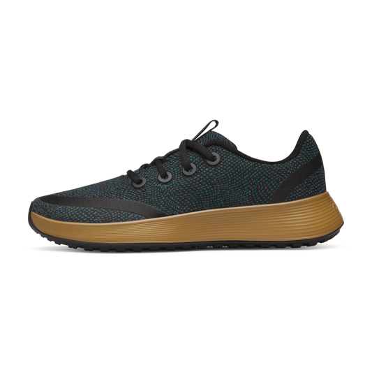 Women's Runner Protect - Natural Black/Chasm Teal (Stony Beige Sole)
