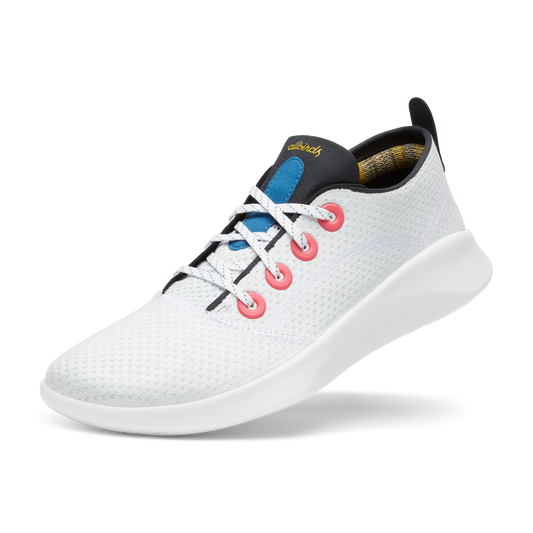 Women's SuperLight Tree Runners - Blizzard/Bloom Coral (Blizzard Sole)
