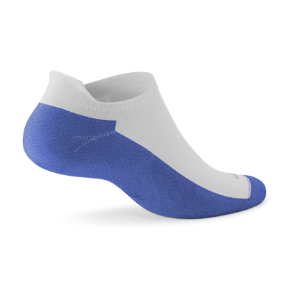 Anytime Ankle Sock - Blizzard/Royal Blue