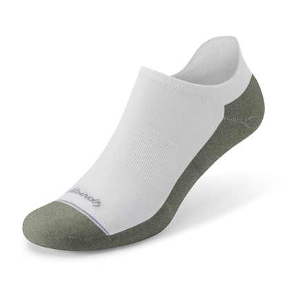 Anytime Ankle Sock - Blizzard/Thunder Green