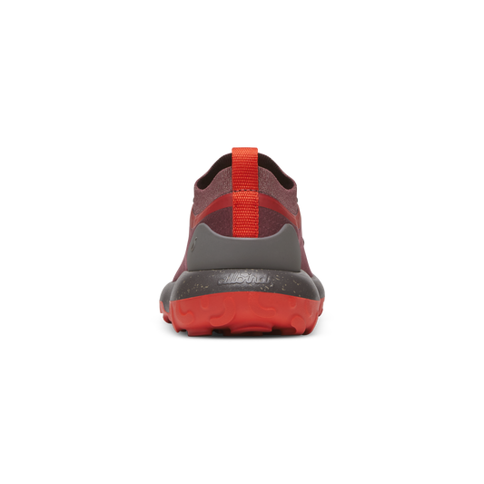 Women's Trail Runners - Deep Red (Dark Anthracite Sole)