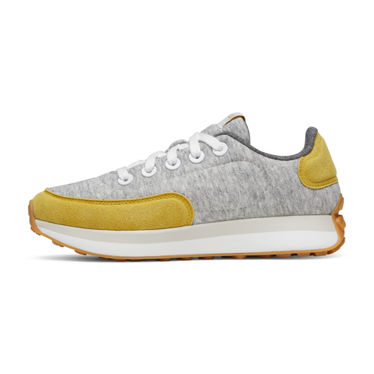 Women's Varsity Jersey - Light Grey/Mid Yellow (Blizzard Sole)