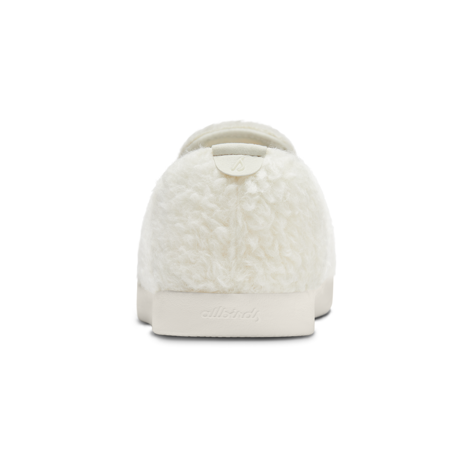 Smallbirds Wool Loungers - Big Kids - Natural White Fluffs (Natural White Sole)