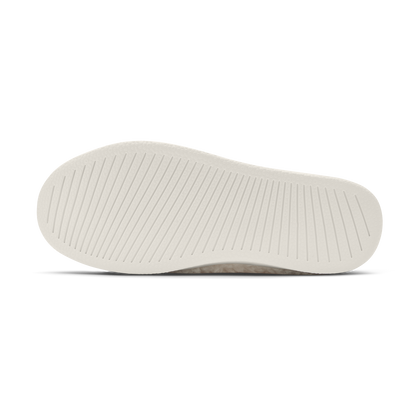 Smallbirds Wool Loungers - Big Kids - Natural White Fluffs (Natural White Sole)