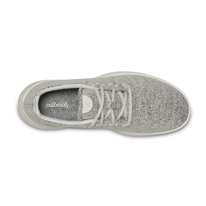 Men's Wool Runner - Dapple Grey (Cream Sole)