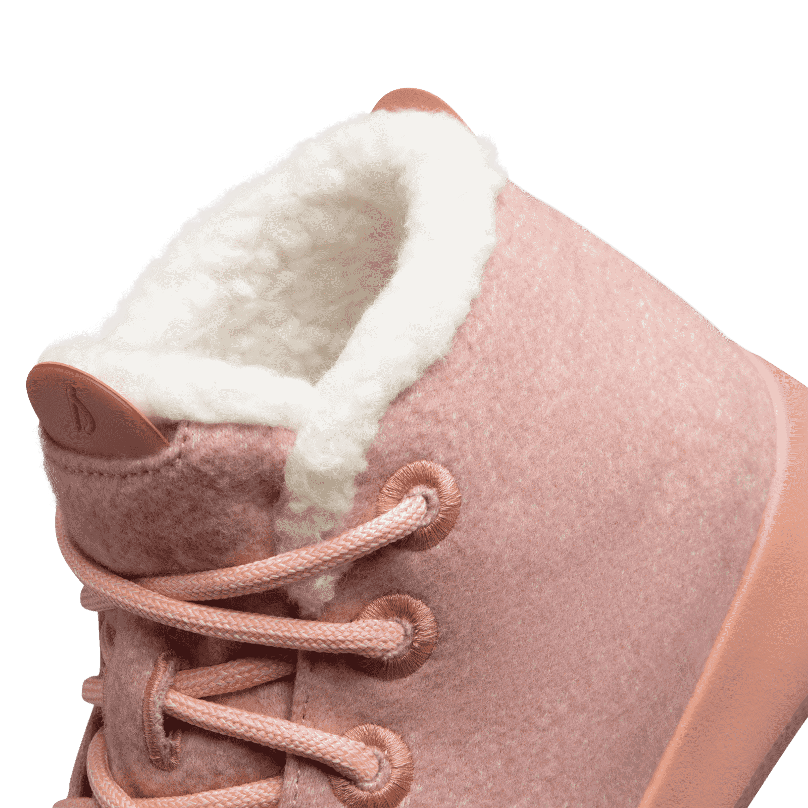 Men's Wool Runner-up Mizzle Fluffs - Calm Coral (Calm Coral Sole)